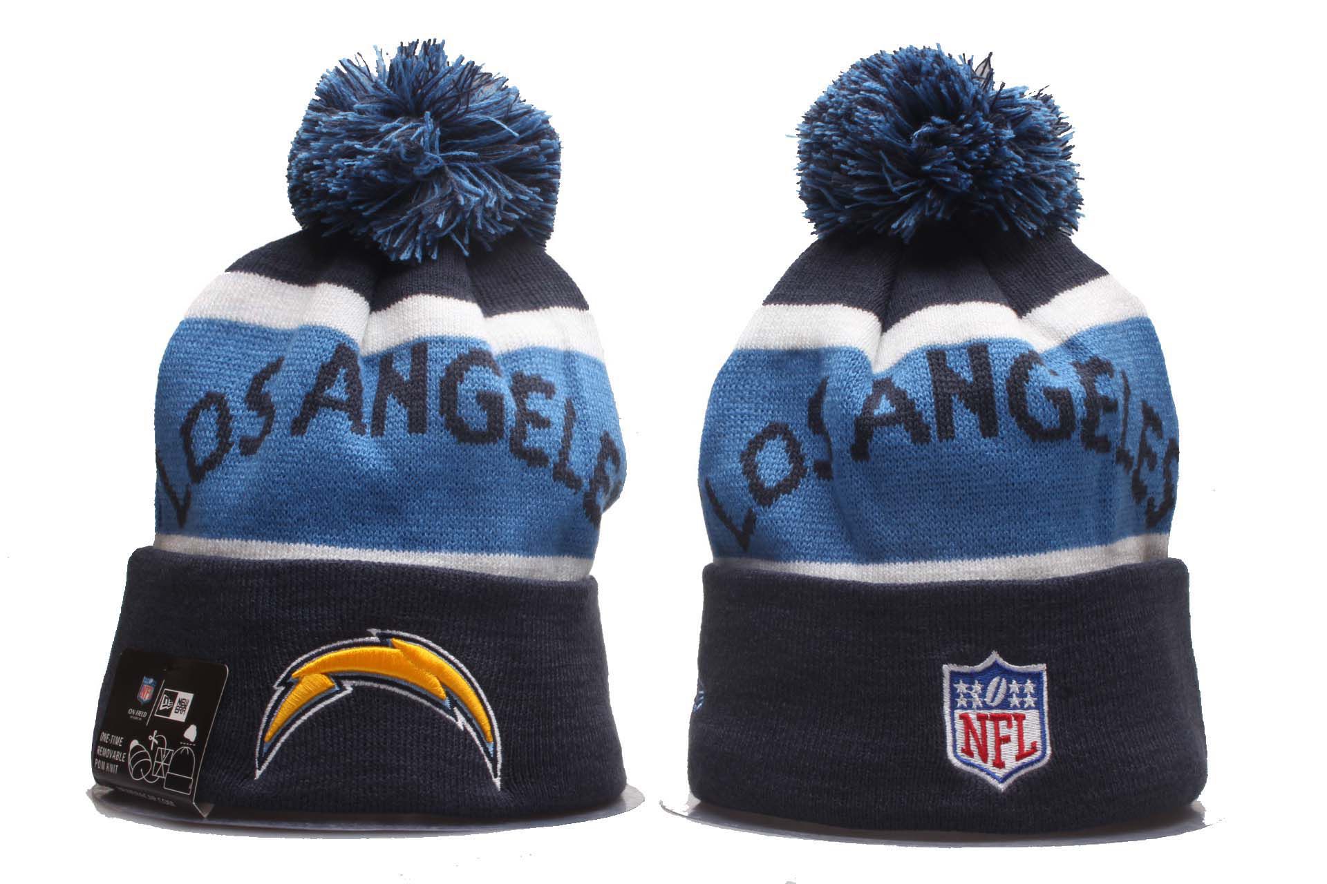2023 NFL Los Angeles Chargers beanies ypmy